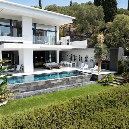 Villa Bonheur 3 Bedrooms, 3 Bathrooms, Pool, Sea View Cagnes-sur-Mer